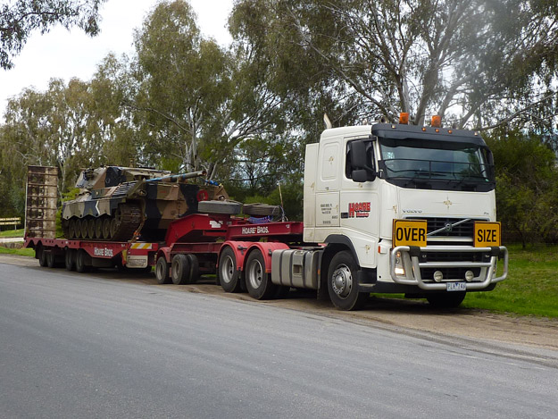 Hoare Bros, Army Tank Heavy Haulage, heavy Haulage Projects